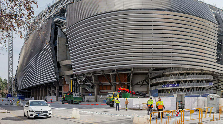 renovated stadium