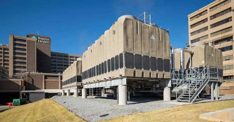 Cooling Towers, Baptist Health Medical Center–Little Rock, Arkansas