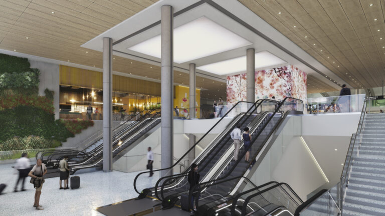 New Dulles Airport Concourse Reaches Construction Milestone
