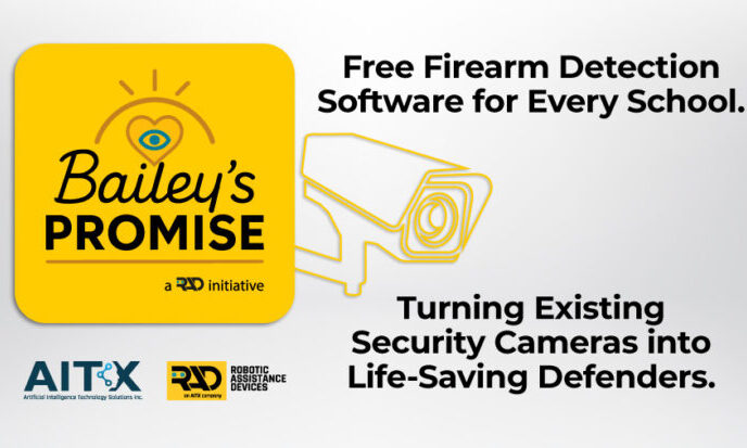 RAD Launches Bailey’s Promise, Offering Free Firearm Detection To Every U.S. K–12 School