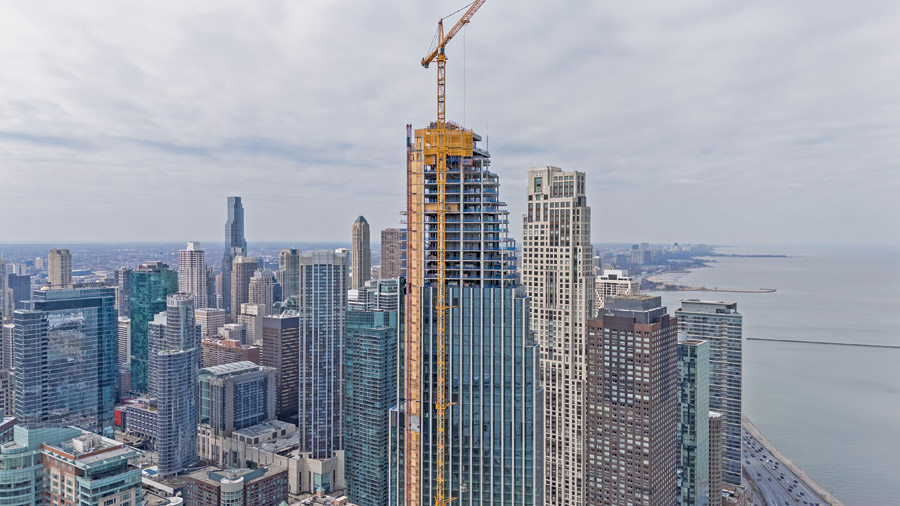 crane on the project crane on the project