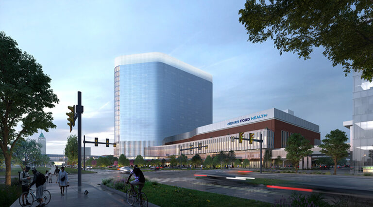 Henry Ford Hospital Celebrates Construction Milestone for Expansion Project