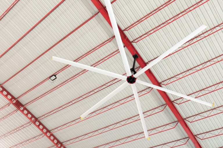 How HVLS Fans Improve Workplace Comfort and Reduce Facility Costs