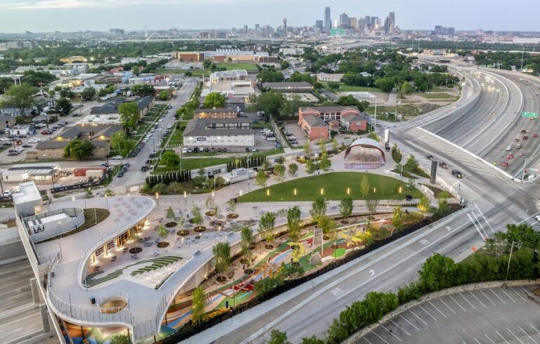 New Park Over I-35E in Dallas Exemplifies a Transportation Trend