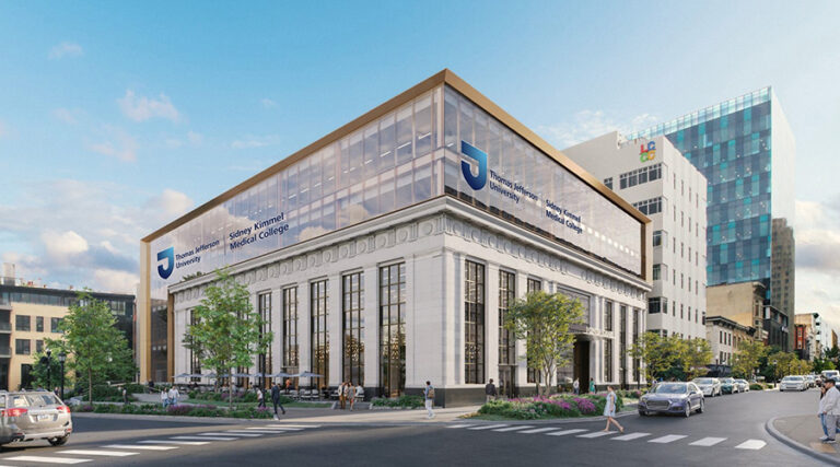 Thomas Jefferson University Unveils Plans for Sidney Kimmel Medical College in Allentown, PA